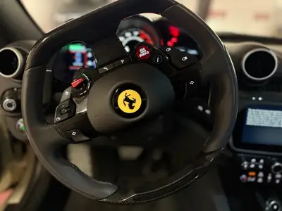 Ferrari Portofino Cabrio Bianco Italia Matt — 599 ch, 7600 km, état concession — Miniatur 10