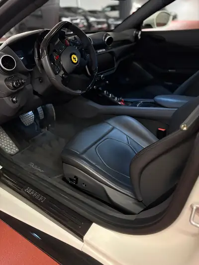 Ferrari Portofino Cabrio Bianco Italia Matt — 599 ch, 7600 km, état concession — Miniatur 14