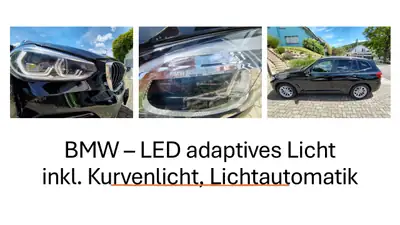 BMW X3 20d xDrive — SUV diesel performant, 139'000 km, sans sinistre — side view