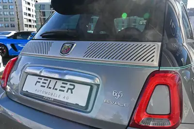 Fiat 500 Abarth 695 Rivale — Sportive compacte turbo, 180 ch et très peu kilométrée — Thumbnail 8
