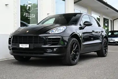 Porsche Macan PDK 2017 — SUV dynamique, fresch du contrôle technique, 252 ch — side view