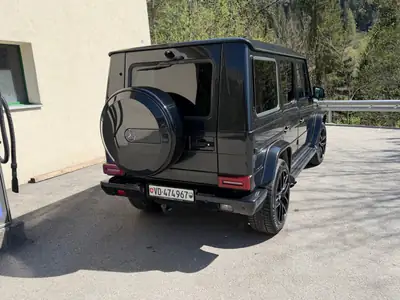 Mercedes-Benz G 63 AMG — SUV légendaire, 571 ch et équipements Brabus premium — side view