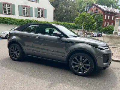 Land Rover Range Rover Evoque 2.0 TD4 SE Dynamic — Cabriolet diesel performant, 73 500 km — rear view
