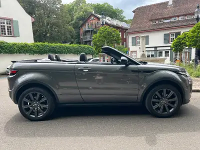 Land Rover Range Rover Evoque 2.0 TD4 SE Dynamic — Cabriolet diesel performant, 73 500 km — exterior view