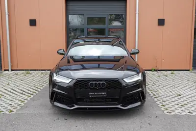 Audi RS6 Avant 4.0 TFSI V8 Performance — Break sportif 605 ch, toit ouvrant, sans accident — côté