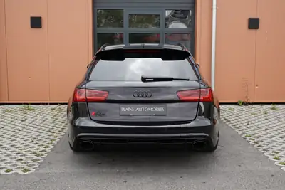 Audi RS6 Avant 4.0 TFSI V8 Performance — Break sportif 605 ch, toit ouvrant, sans accident — Miniature 9