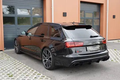 Audi RS6 Avant 4.0 TFSI V8 Performance — Break sportif 605 ch, toit ouvrant, sans accident — Miniature 10