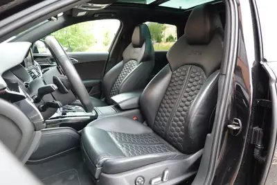 Audi RS6 Avant 4.0 TFSI V8 Performance — Break sportif 605 ch, toit ouvrant, sans accident — Miniature 26