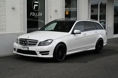 Mercedes-Benz C 350 Avantgarde — Break V6 sportif, équipement premium — exterior view
