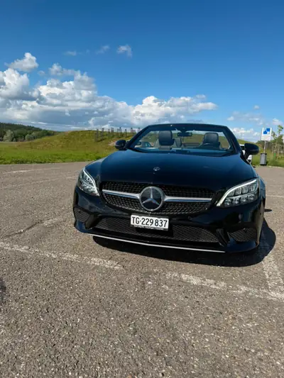 Mercedes-Benz C 180 Cabriolet — Élégance décapotable, motorisation efficace et sans sinistre — fianco