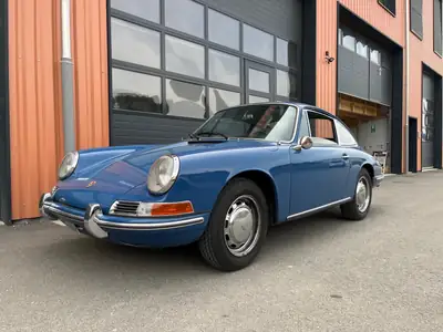 Porsche 912 Châssis court 1966 — Coupé sportif de légende, 82'000 km — vue extérieure