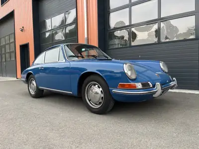 Porsche 912 Châssis court 1966 — Coupé sportif de légende, 82'000 km — intérieur