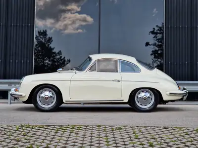 Porsche 356 B T6 1963 — Légende automobile blanche, 99'000 km, sans sinistre — Detail