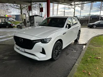 Mazda CX-60 2.5 PHEV Homura — SUV hybride rechargeable haute performance, 56000 km — side view