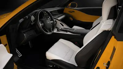 LEXUS LC500 Sport+ Limited Edition — Coupé V8 5.0L Jaune Iconic, 55'000 km — détail