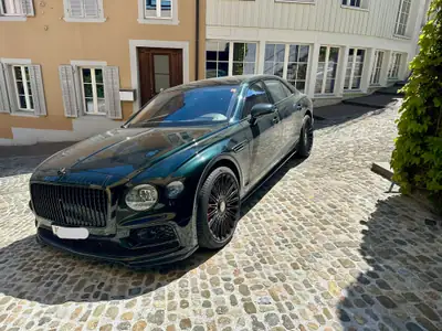 Bentley Flying Spur 6.0 W12 — Berline de prestige, 635 ch, Vert métallisé — Miniature 8