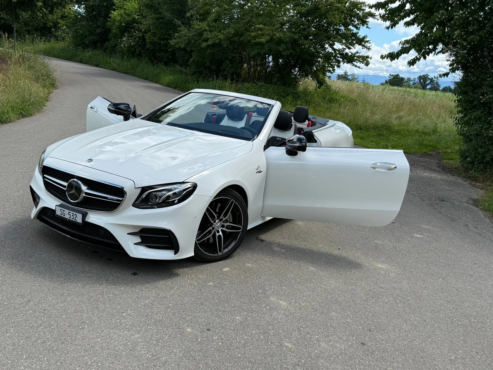 Mercedes-Benz E 53 AMG 4matic+ — Cabriolet haute performance, 49'000 km seulement