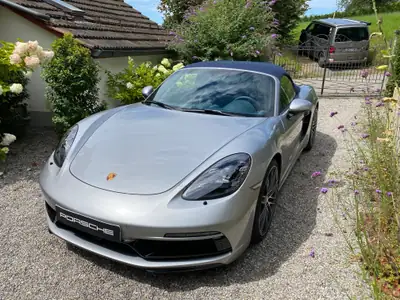 Porsche 718 Boxster 4.0 GTS PDK — Roadster haute performance, 6900 km seulement — arrière