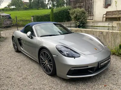 Porsche 718 Boxster 4.0 GTS PDK — Roadster haute performance, 6900 km seulement — intérieur