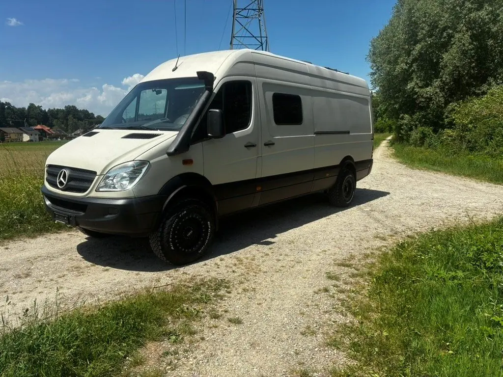 Mercedes-Benz Sprinter 316 CDI 163 ch — 4x4 robuste, portes coulissantes, 120'000 km