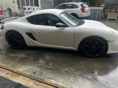 Porsche 718 Boxster 3.4 295 S Tiptronic — Roadster légendaire, 139'000 km, blanc pur — Seitenansicht