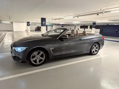 BMW 430i Cabriolet — Décapotable élégante, 252 ch dynamiques et équipements premium — vista esterna