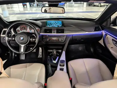 BMW 430i Cabriolet — Décapotable élégante, 252 ch dynamiques et équipements premium — cruscotto