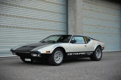 DE TOMASO PANTERA GTS 1973 — Légende italienne rare, état d'origine exceptionnel — vue extérieure