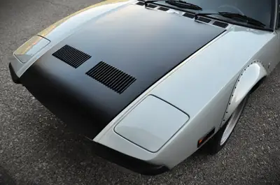 DE TOMASO PANTERA GTS 1973 — Légende italienne rare, état d'origine exceptionnel — Miniature 7