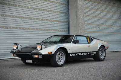 DE TOMASO PANTERA GTS 1973 — Légende italienne rare, état d'origine exceptionnel — Miniature 17