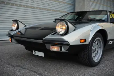 DE TOMASO PANTERA GTS 1973 — Légende italienne rare, état d'origine exceptionnel — Miniature 18
