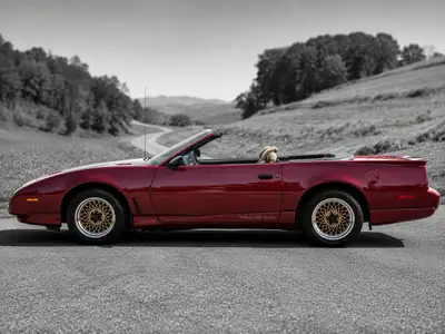 Pontiac Firebird Trans Am V8 Cabrio 1992 — Légende américaine, moteur 5.0L, sans accident — intérieur