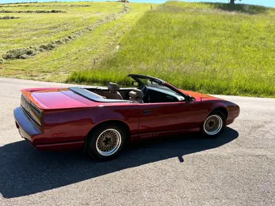 Pontiac Firebird Trans Am V8 Cabrio 1992 — Légende américaine, moteur 5.0L, sans accident — Miniature 12