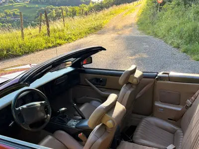Pontiac Firebird Trans Am V8 Cabrio 1992 — Légende américaine, moteur 5.0L, sans accident — Miniature 15