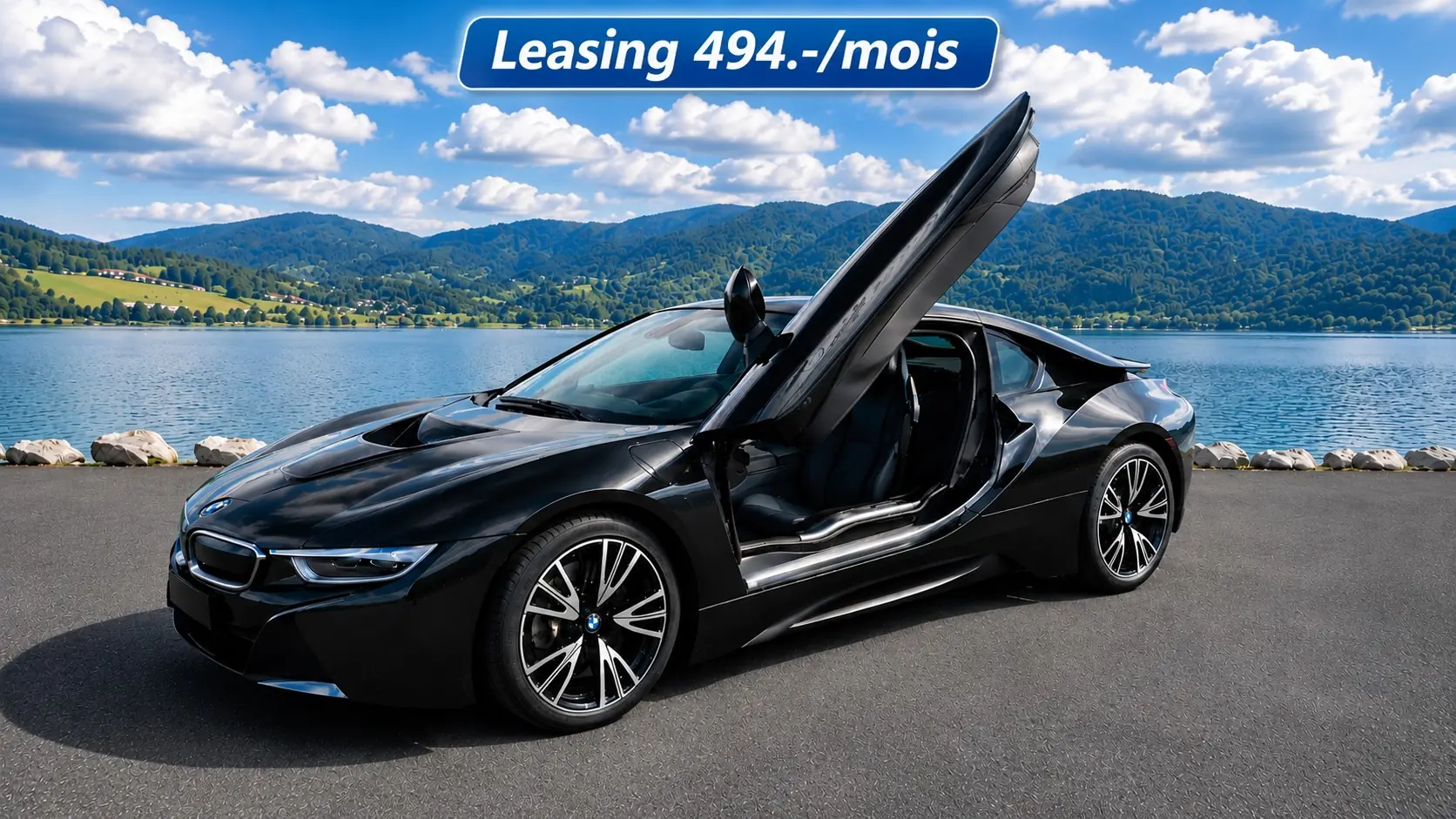 BMW i8 Coupé 2019 — Sportive hybride rechargeable, 31 000 km seulement — vista esterna