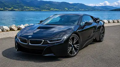 BMW i8 Coupé 2019 — Sportive hybride rechargeable, 31 000 km seulement — cruscotto