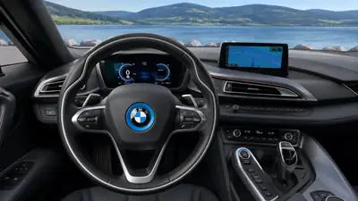 BMW i8 Coupé 2019 — Sportive hybride rechargeable, 31 000 km seulement — Miniatura 9