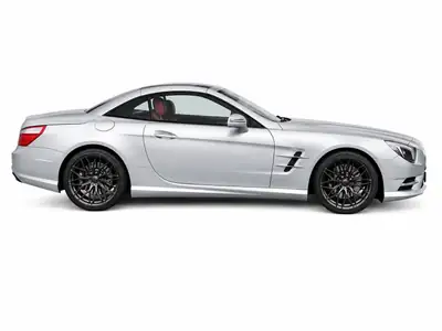 Mercedes-Benz SL 500 V8 — Roadster légendaire, 435 ch et seulement 42 800 km — fianco