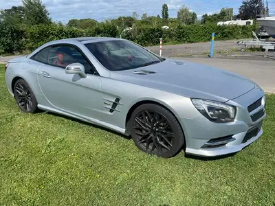 Mercedes-Benz SL 500 V8 — Roadster légendaire, 435 ch et seulement 42 800 km — Miniatura 7