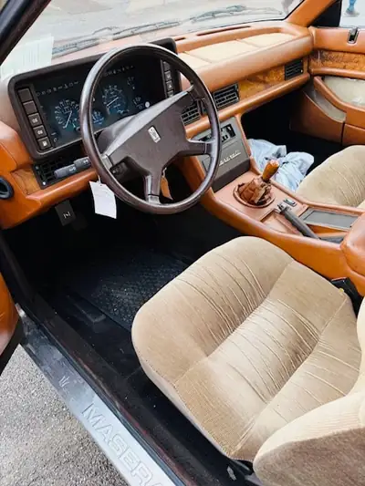 Maserati Biturbo 2.5 E — Un coupé sport italien emblématique des années 80 — Seitenansicht