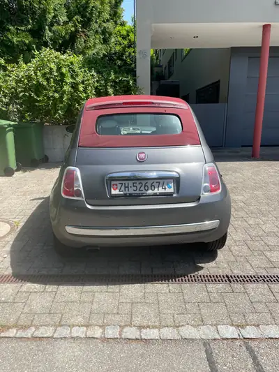Fiat 500 Twinair Lounge Dualogic — Cabriolet urbain compact, économe et sans sinistre — Innenraum