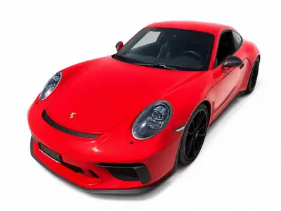 Porsche 911 4.0 GT3 Touring — 500 ch, transmission manuelle, presqu'aucun kilomètre — vue extérieure