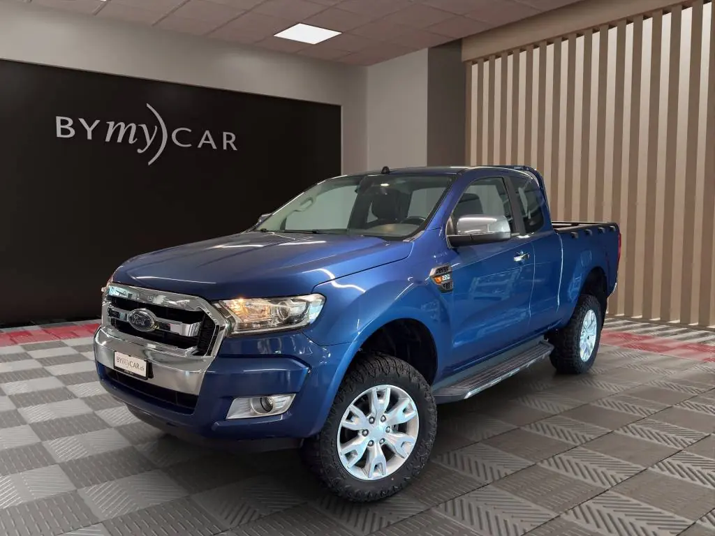 Ford Ranger XLT 2.2 TDCi 4x4 — Pick-up robuste, 4 places, 60'000 km