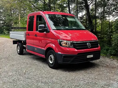 VW Crafter 35 Double Cab — Utilitaire robuste diesel, 128'000 km, sans sinistre — vista esterna