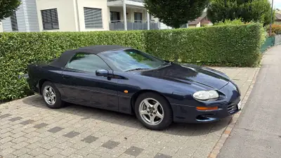 Chevrolet Camaro 3.8 V6 — Cabriolet américain mythique, révisions complètes 2025 — vue extérieure