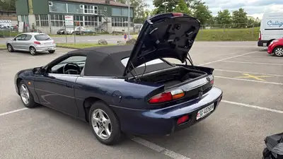 Chevrolet Camaro 3.8 V6 — Cabriolet américain mythique, révisions complètes 2025 — tableau de bord