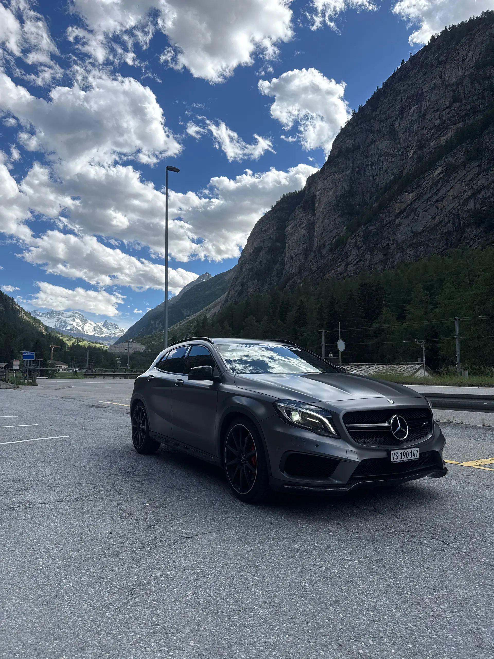 Mercedes-Benz GLA 45 AMG 4Matic — SUV Compact Haute Performance, Stage 1 Tuning 410ch — vue extérieure
