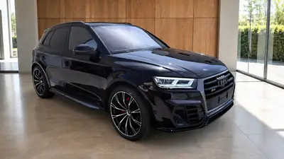 Audi SQ5 ABT 2018 — SUV sportif 426 ch, tous terrains maîtrisés — Heckansicht