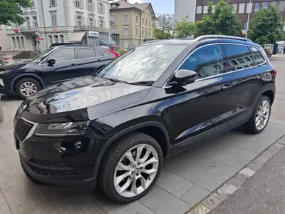 Skoda Karoq 1.5 TSI Style DSG — SUV compact fiable, 159'000 km, sans sinistre — vue extérieure