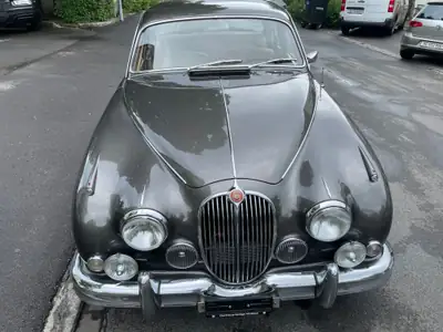 Jaguar MK 2 1962 — Berline britannique de légende, première main, kilométrage exceptionnel — fianco